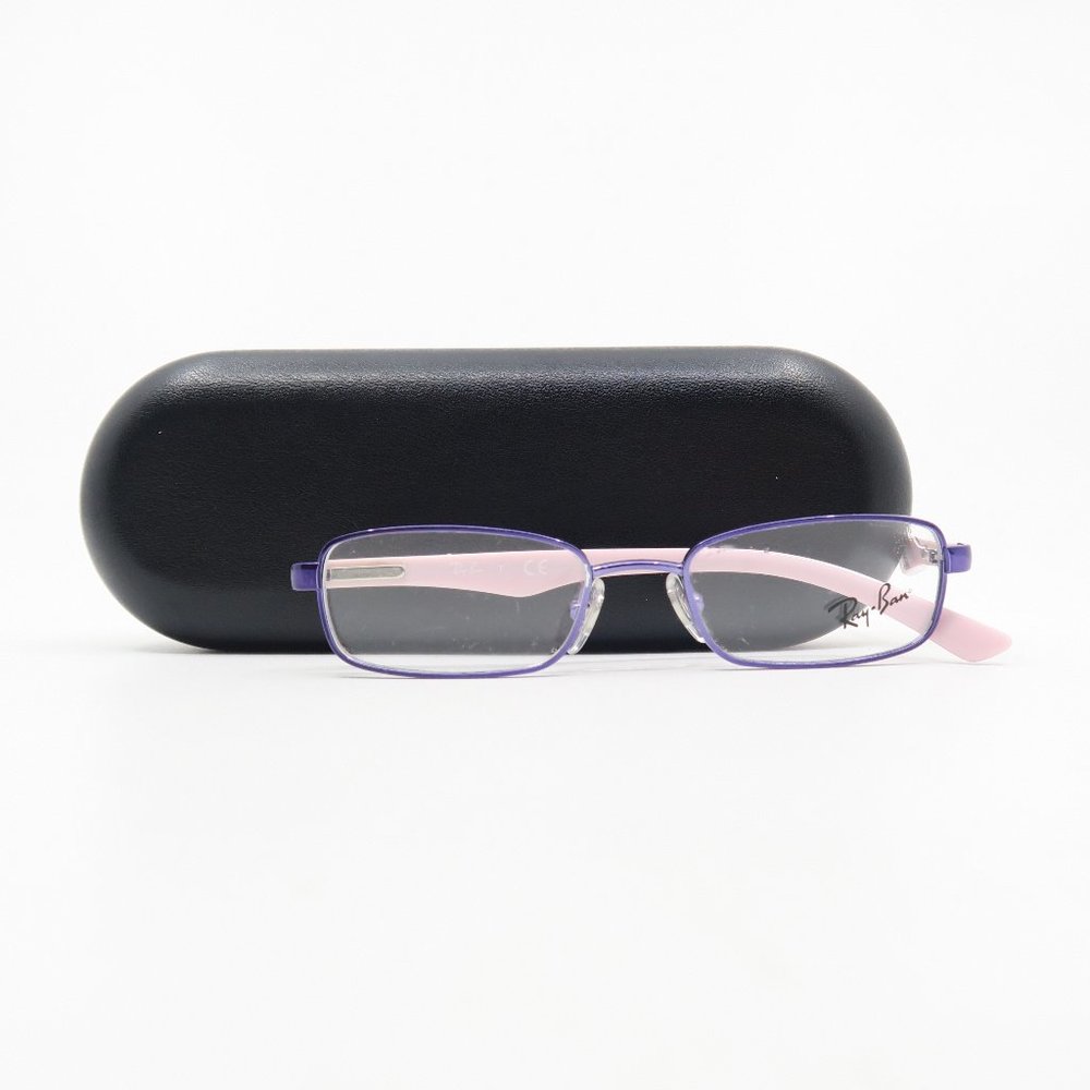 Ray-Ban Junior RB 1027 4010 45mm Purple Metal w Pink New Kids Eyeglasses Frames - Picture 2 of 6